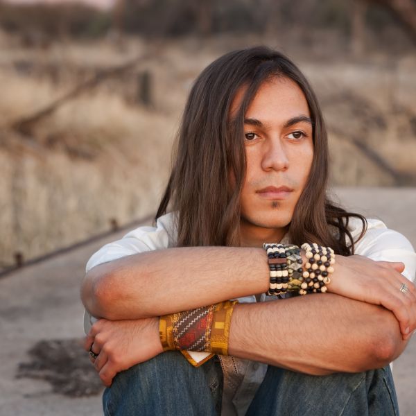 Sitting Man, copyright 2019